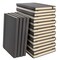 Simply Genius 20 Pack A5 Dotted Hardcover Notebooks, 192 pages, 5.7" x 8.4", Writing Journal for Work, Travel, Business, School & More, Grid Notebook for Men & Women - Gray